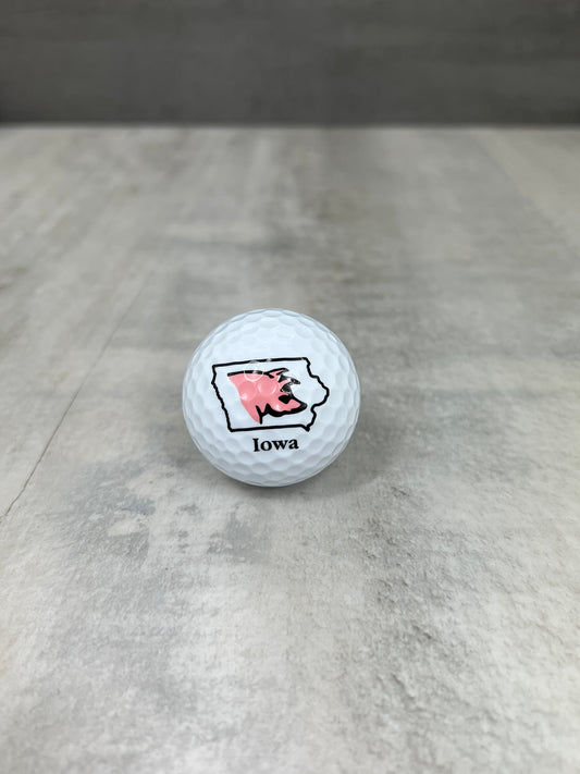 Pelota de golf Iowa Pig