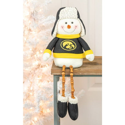 Iowa Bead Leg Snowman