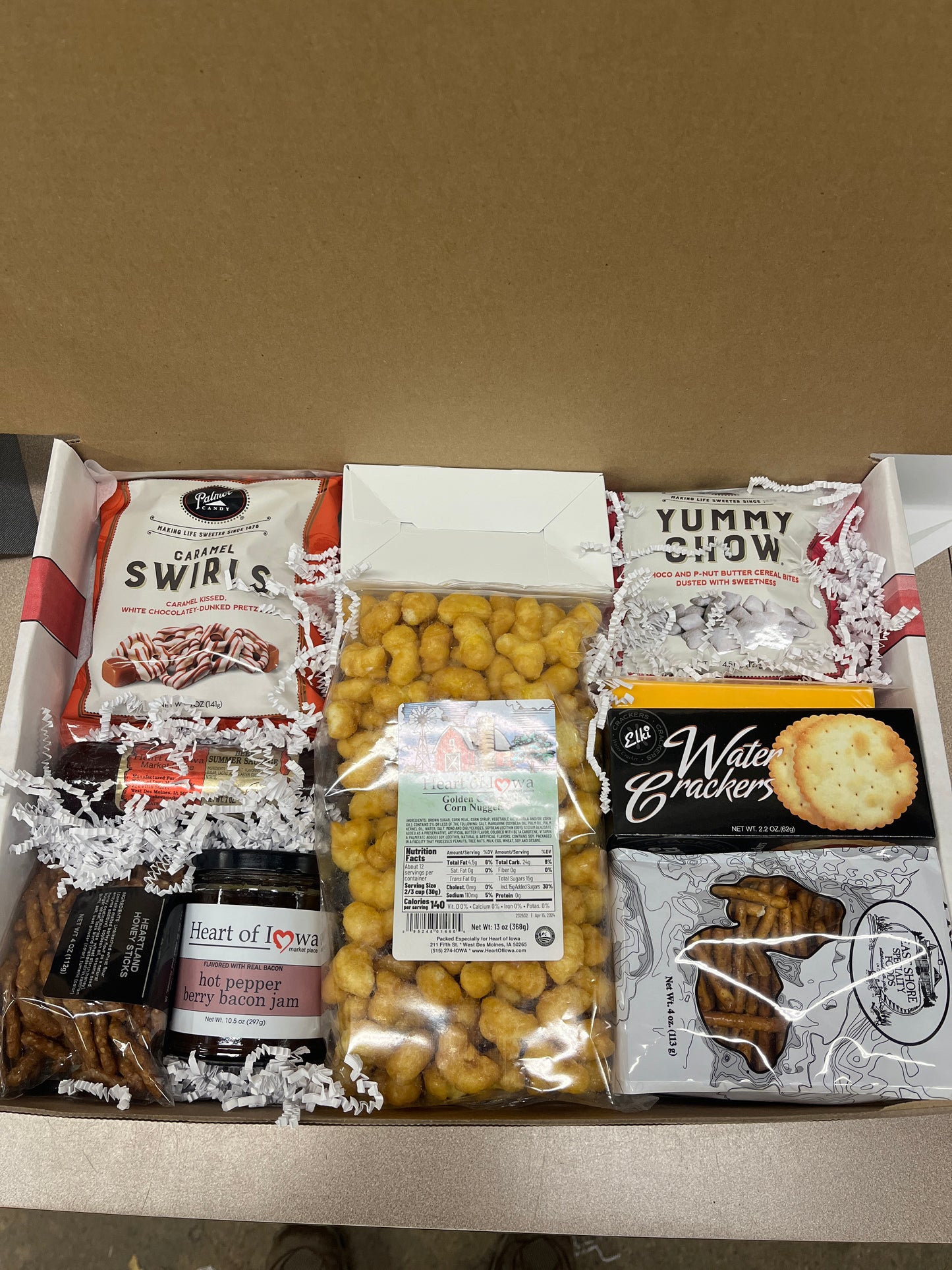 Caja de regalo de muestra de Iowa