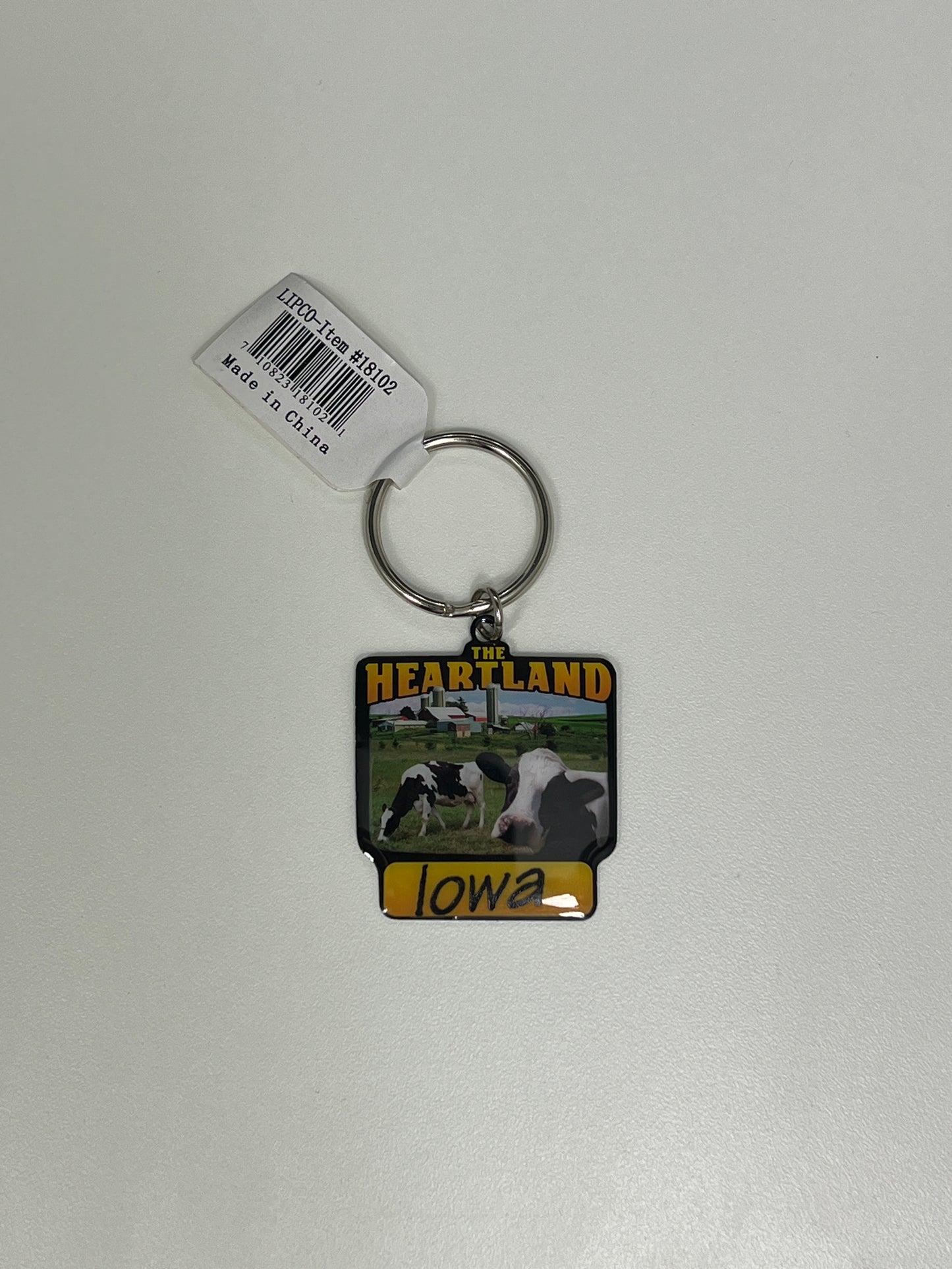 The Heartland Iowa Keychain