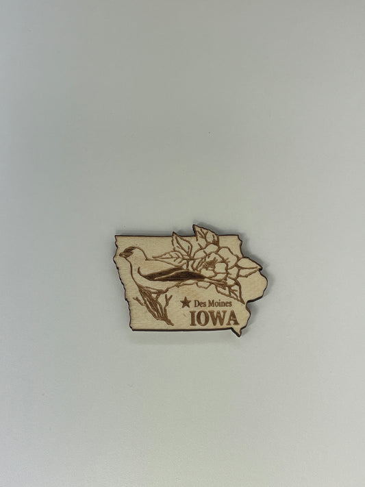 Wood State Magnet