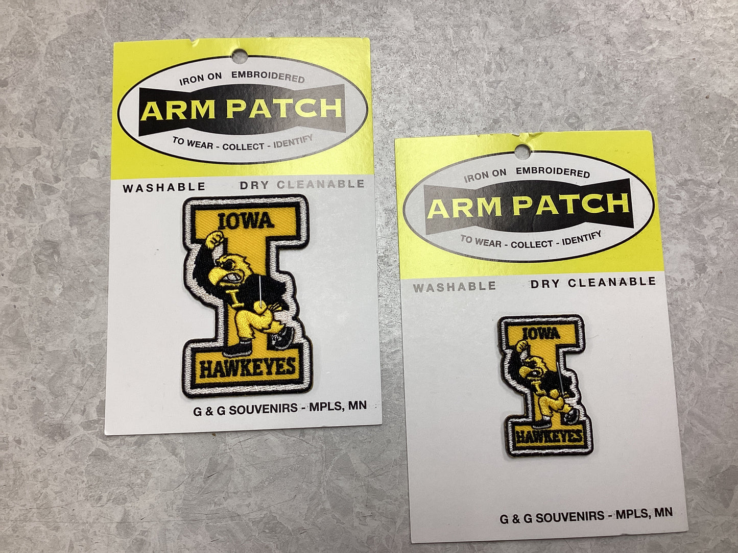Hawkeye Iron-On Patches